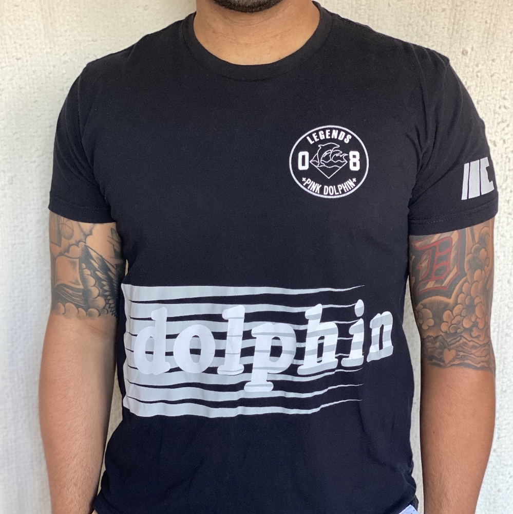 2 for 1 Pink Dolphin Graffic Tees